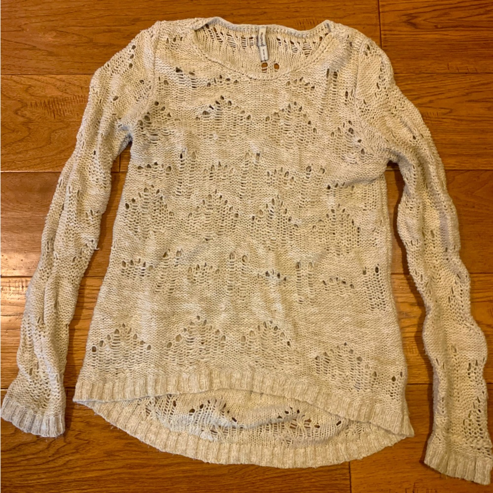 Crocheted sweater